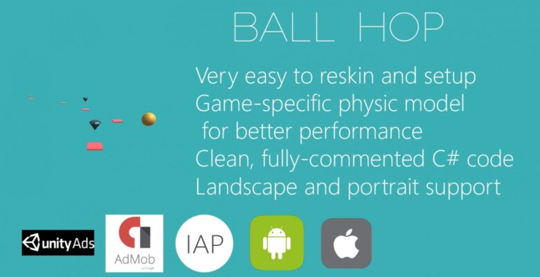 Ball Hop – Unity Game Source Code