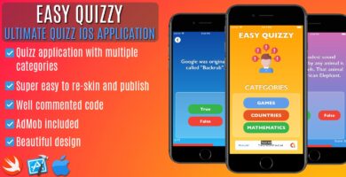 Quiz Application – iOS Xcode Project