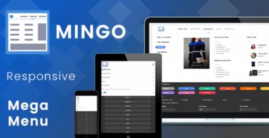Mingo – Responsive Jquery Mega Menu Plugin