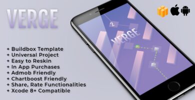 Verge – Buildbox template