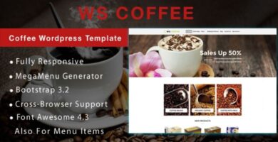 WS Coffee – Cafe Shop Woocommerce Theme