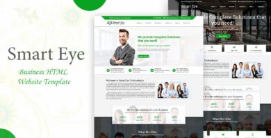 Smart Eye Business HTML Website Template