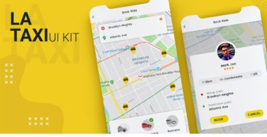 La Taxi – Android Studio UI Kit