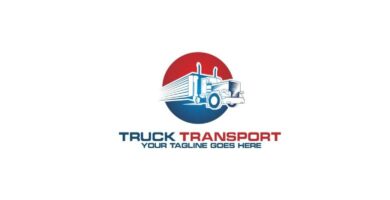 Truck Transport – Logo Template