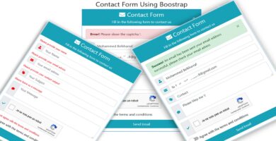 Asp.net Contact Form Using Boostrap