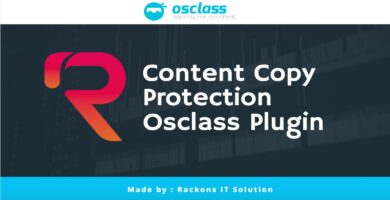 Copy Protect and No Right Click Plugin Osclass