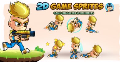 2D Game Character Sprites 10