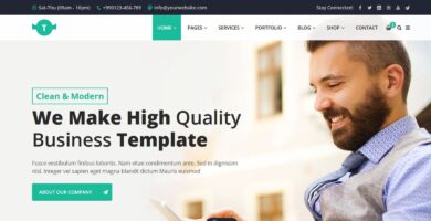 Trendbiz – Multipurpose Business HTML5 Template