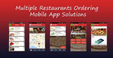 Multiple Social Restaurant – iOS App Template