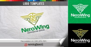 Nero Wing – Logo Template