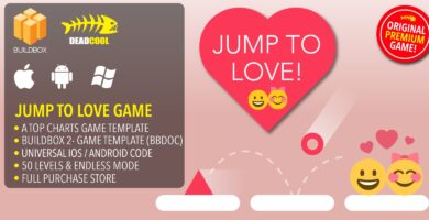 Jump To Love – BuildBox Game Template