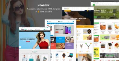 NewLook – Multipurpose E-Commerce HTML Template