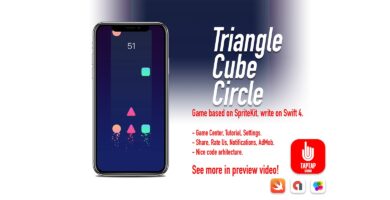 Triangel Cube Circle – iOS Source Code