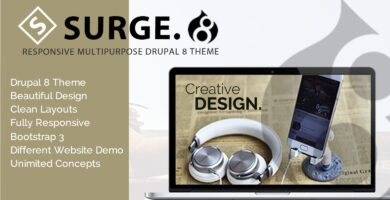 Surge – Multipurpose Responsive Drupal Theme