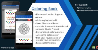 Color Book – Mandala App Template