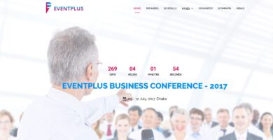 Eventplus – Event HTML Template