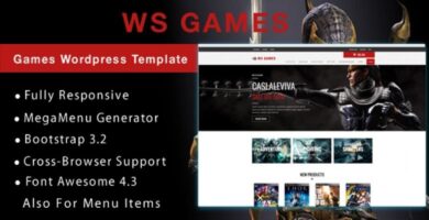 WS Games – Games WooCommerce Theme