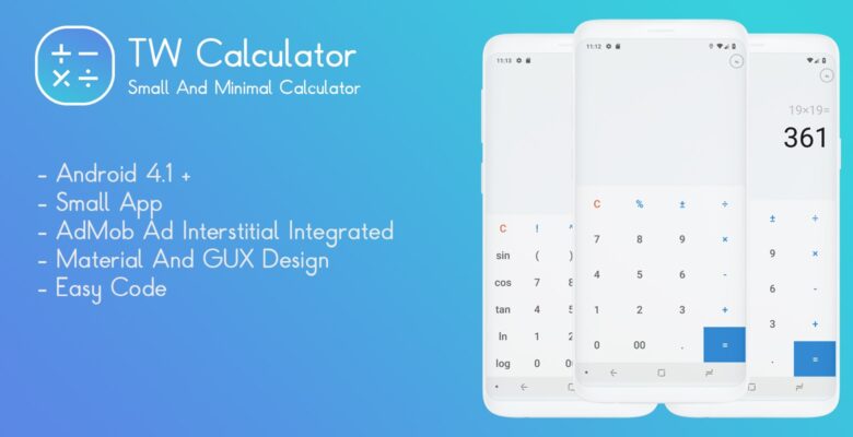 TW Calculator – Android App Template
