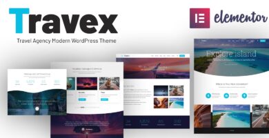 Travex – Travel Agency Modern WordPress Theme