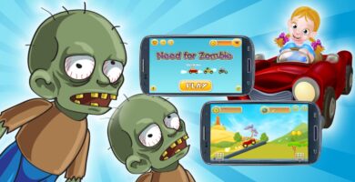 Need For Zombie – Buildbox Game Template