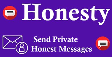 Honesty – Send Honest Private Messages Script