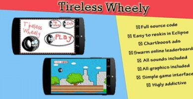 Tireless Wheely – Android Game Source Code