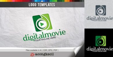 Digital Movie – Logo Template