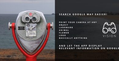 Vision – Visual Google Search Ionic App