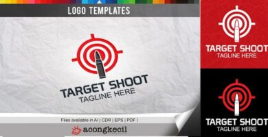 Target Shooting – Logo Template