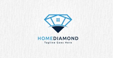 Diamond House – Logo Template