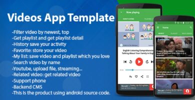 Videos Streaming – Android App Template
