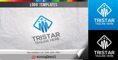 Tristar – Logo Template