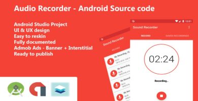 Audio Recorder – Android Source Code