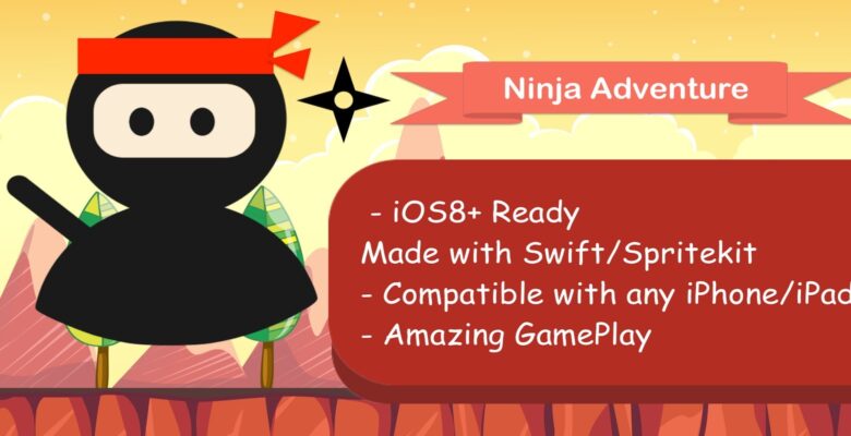 Ninja Adventure – iOS Game Template
