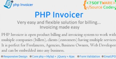 PHP Invoicer – Simple Invoicing Tool
