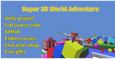 Super 3D World Adventure – Unity