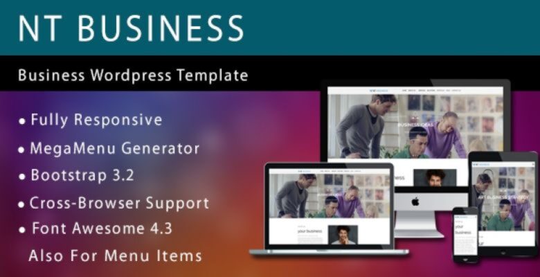 NT Business –  Business WordPress Theme