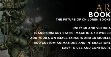 ARBook – Augmented Reality Interactive Book Unity