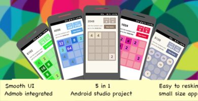 2048 And 4 Games – Android Source Code