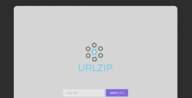 URLZip – URL Shortener With Database PHP Script