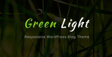 GreenLight – WordPress Blog Theme