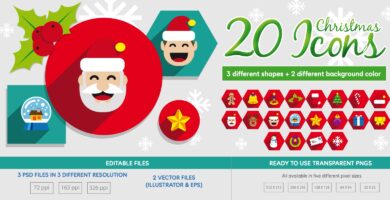 20 Christmas Icons