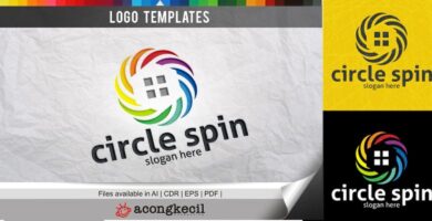 Circle Spin – Logo Template