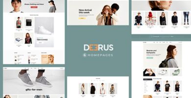 Deerus – Multipurpose WooCommerce Theme