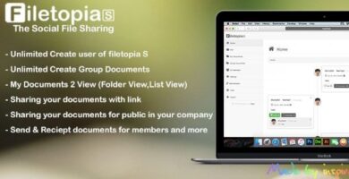 Filetopia S – Social File Sharing PHP Script