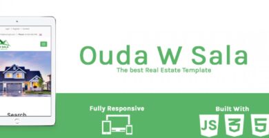 Ouda W Sala – HTML Real Estate Template