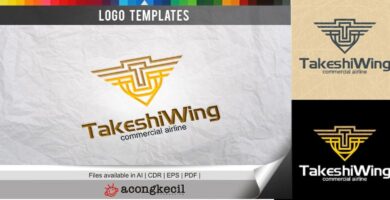 Takashi Wing – Logo Template