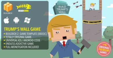 Trumps Wall – BuildBox Game Template