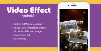 Video Effect On Image –  Android Source Project