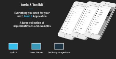 Ionic 3 Toolkit Professional Edition